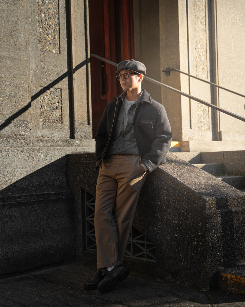 Wool Field Sports Jacket in Black