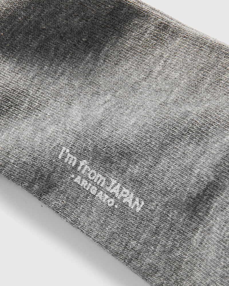 Japanese Flag Socks in Charcoal