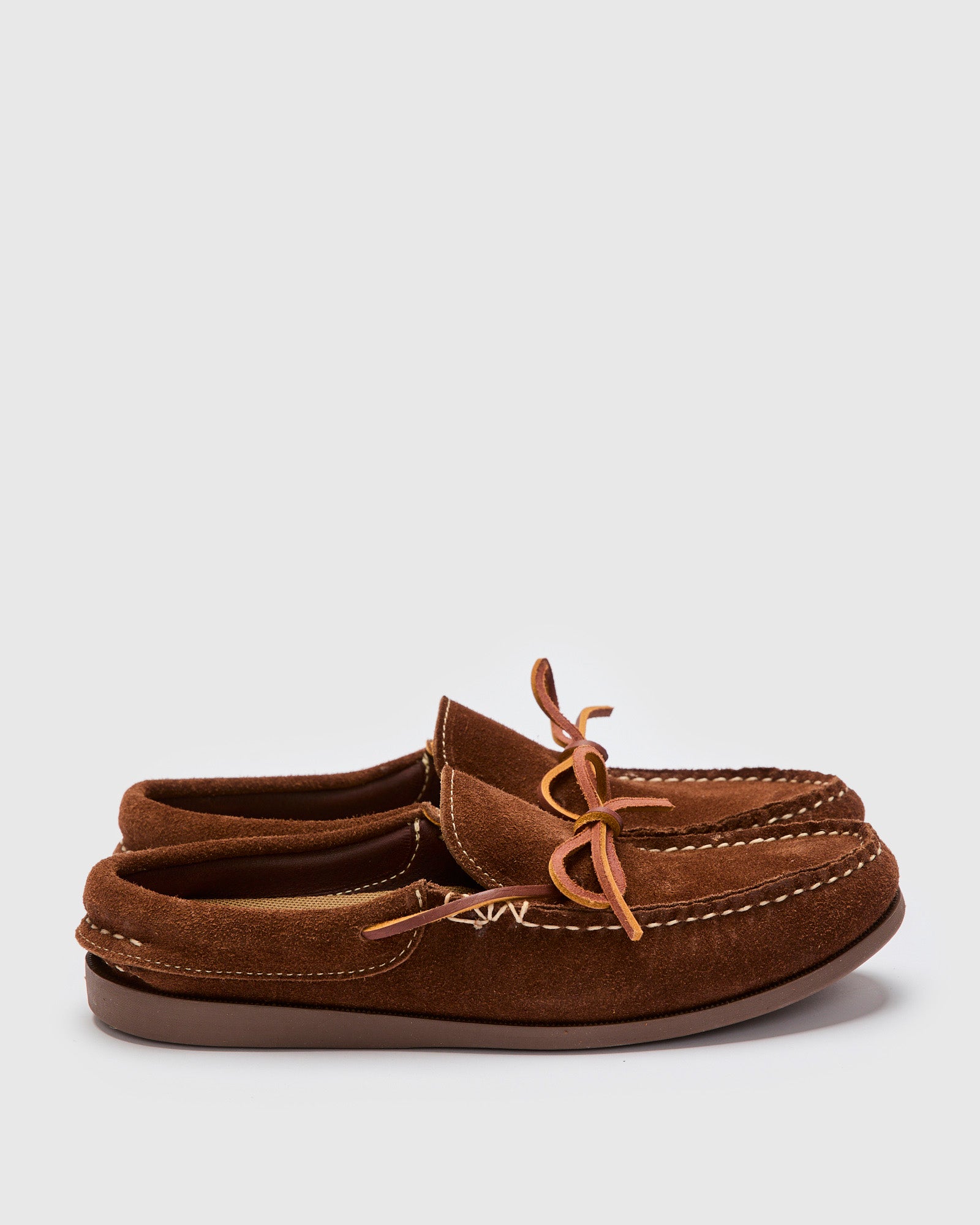Easymoc Slip-On in Chocolate Grizzly Roughout – Blue Owl Workshop