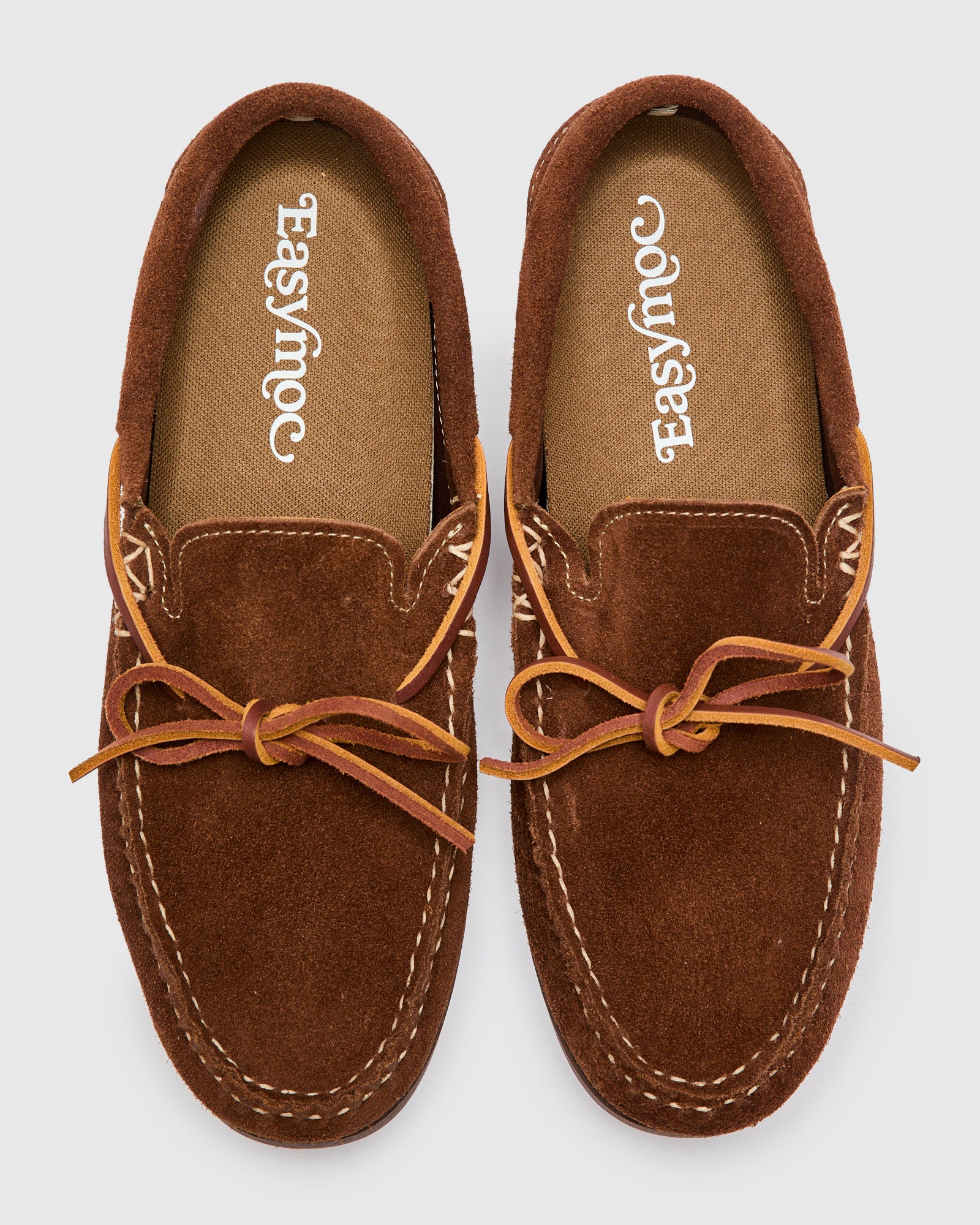 Easymoc Slip-On in Chocolate Grizzly Roughout – Blue Owl Workshop