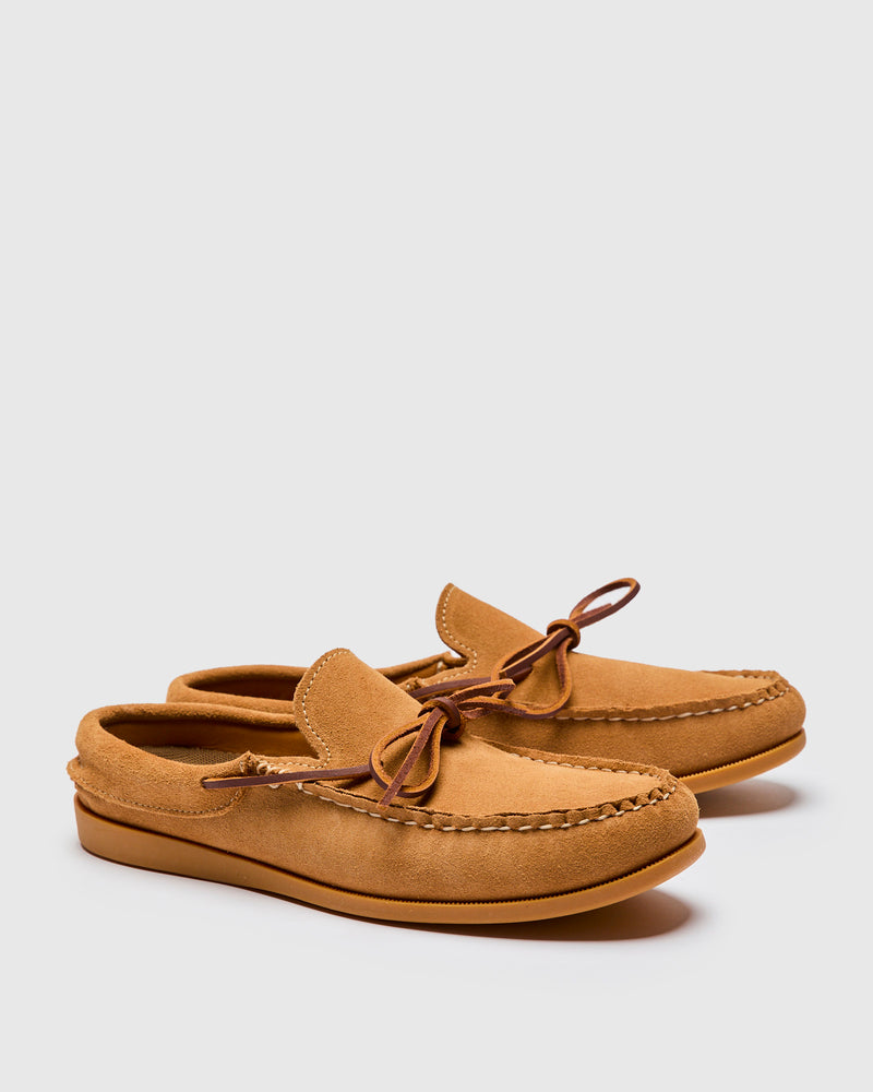 Easymoc Slip-On in Toast Suede