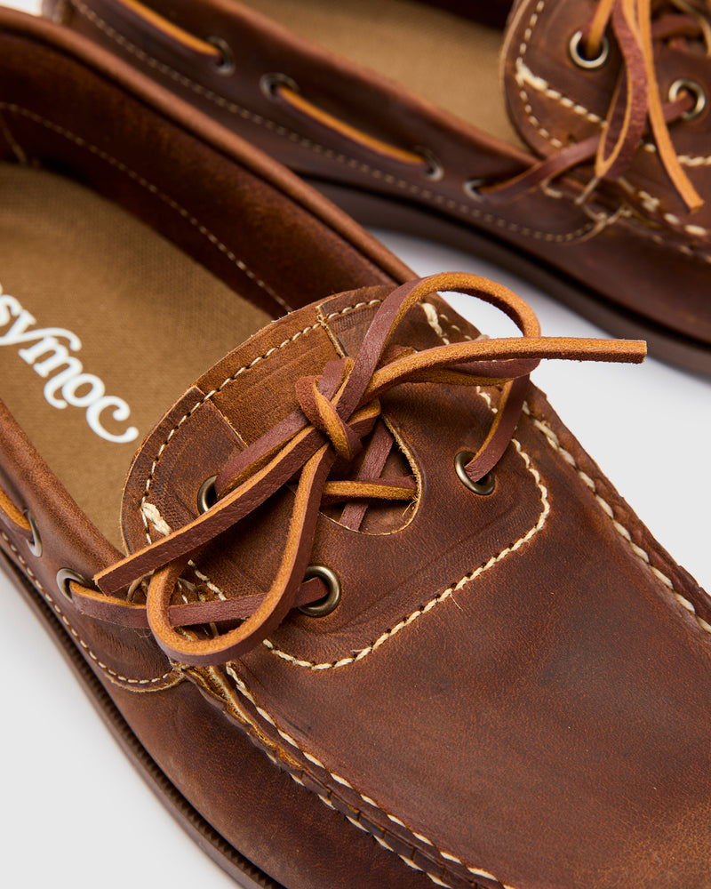 Trooper Moc Loafer in Trail Crazy Horse