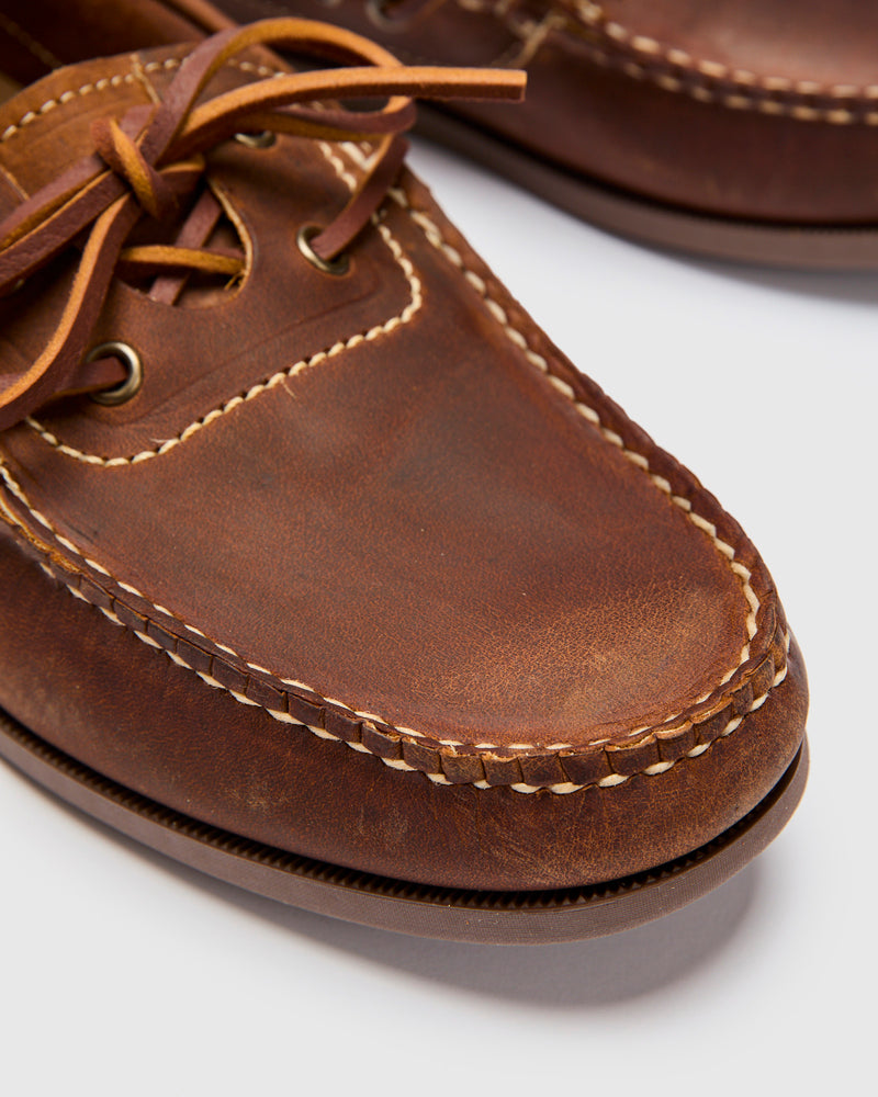 Trooper Moc Loafer in Trail Crazy Horse