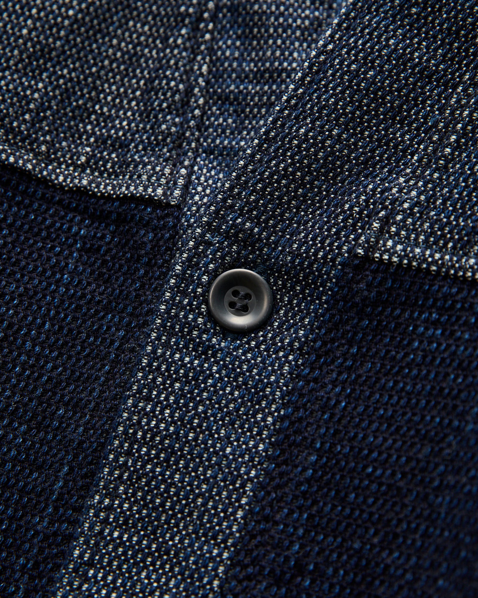 Haori Cardigan in Indigo Rinse – Blue Owl Workshop