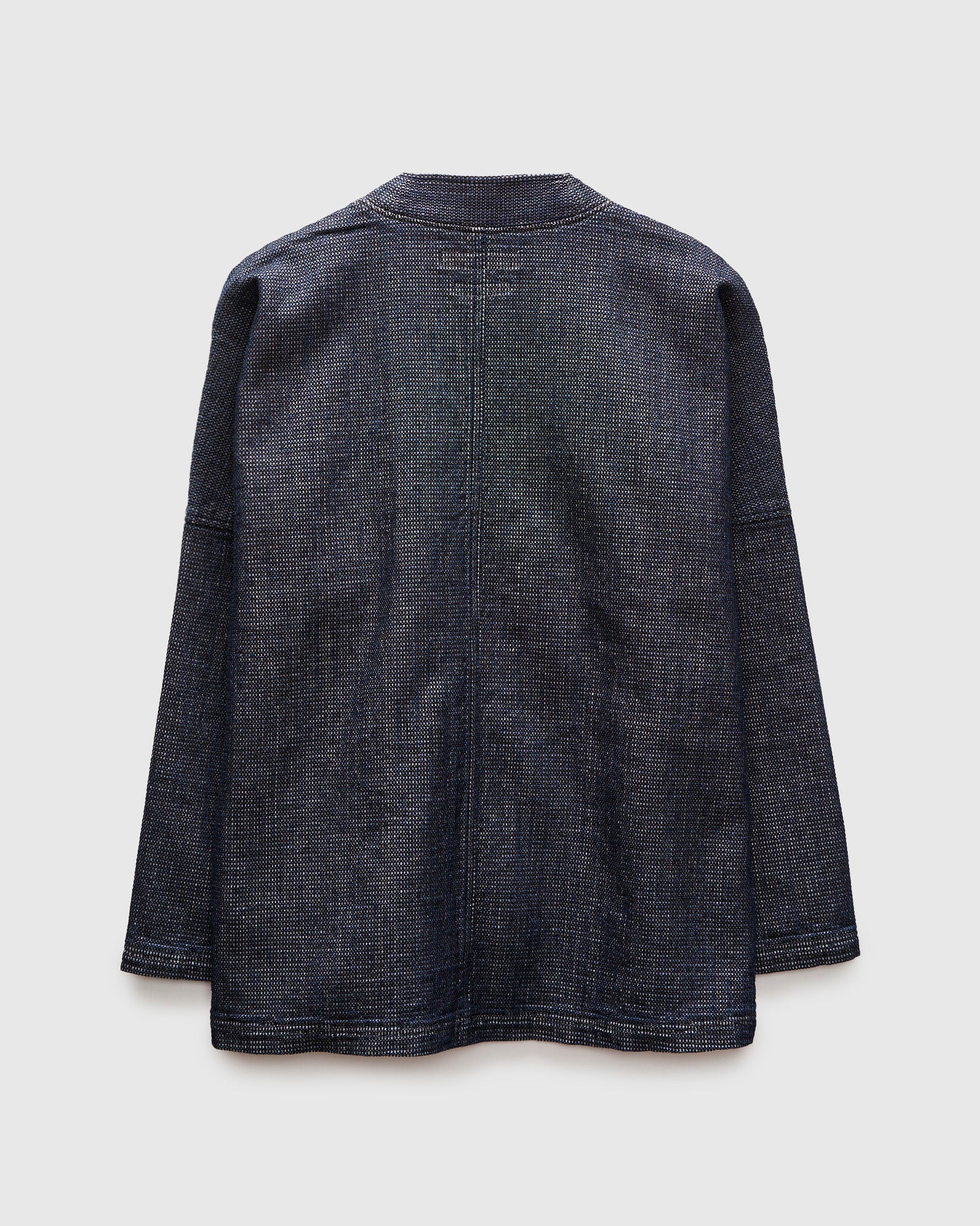 Haori Cardigan in Indigo Rinse – Blue Owl Workshop