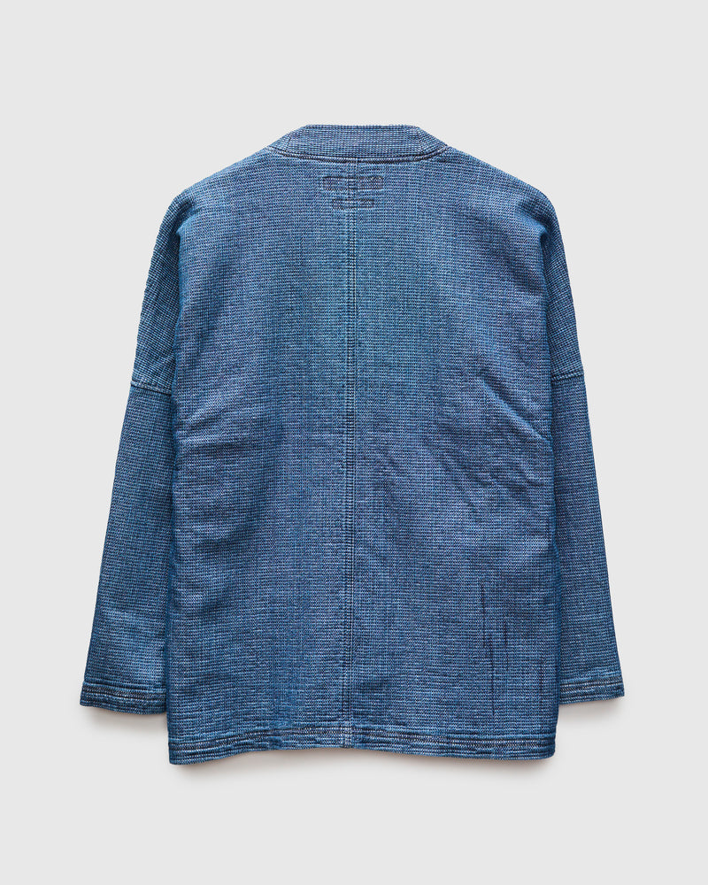 Haori Cardigan in Indigo 3-Year Wash