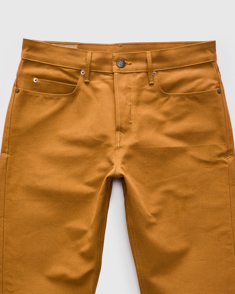 "Portola" 15oz Camel Selvedge Duck Pant - Tapered Fit