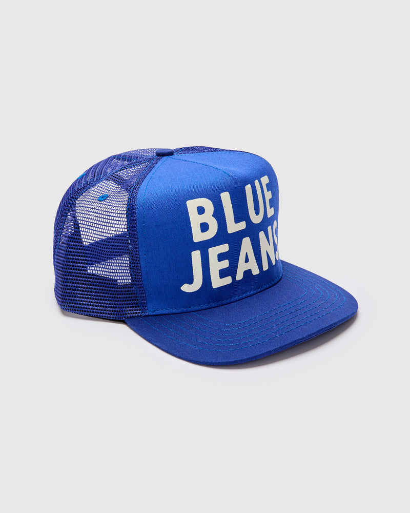 Blue Jeans Trucker Cap in Blue