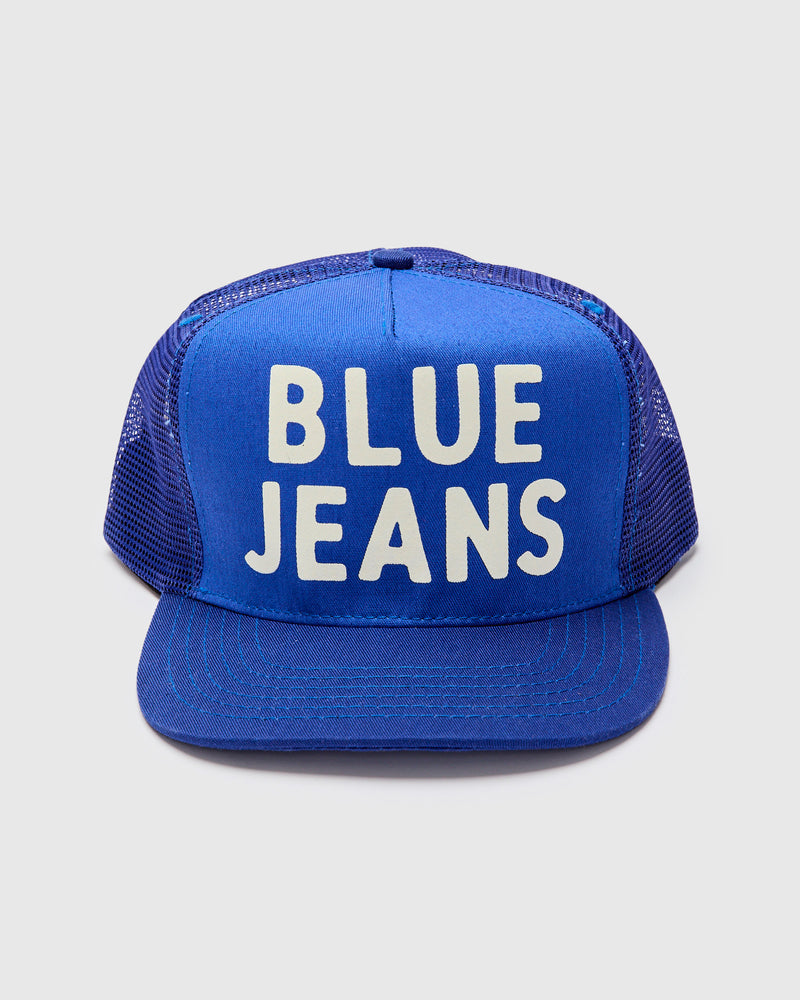 Blue Jeans Trucker Cap in Blue