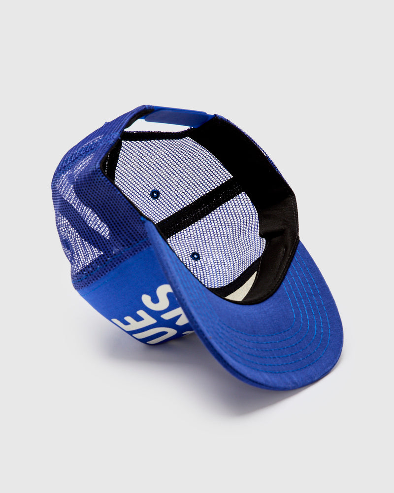 Blue Jeans Trucker Cap in Blue