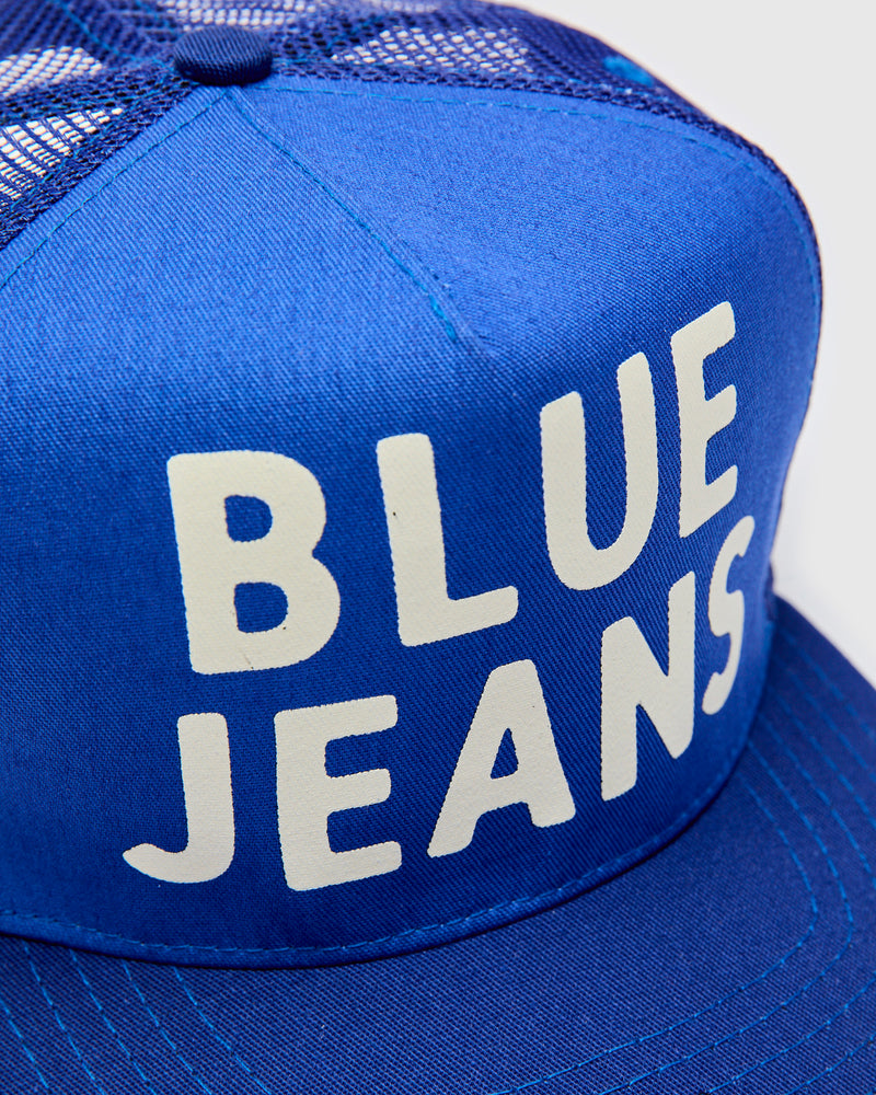 Blue Jeans Trucker Cap in Blue