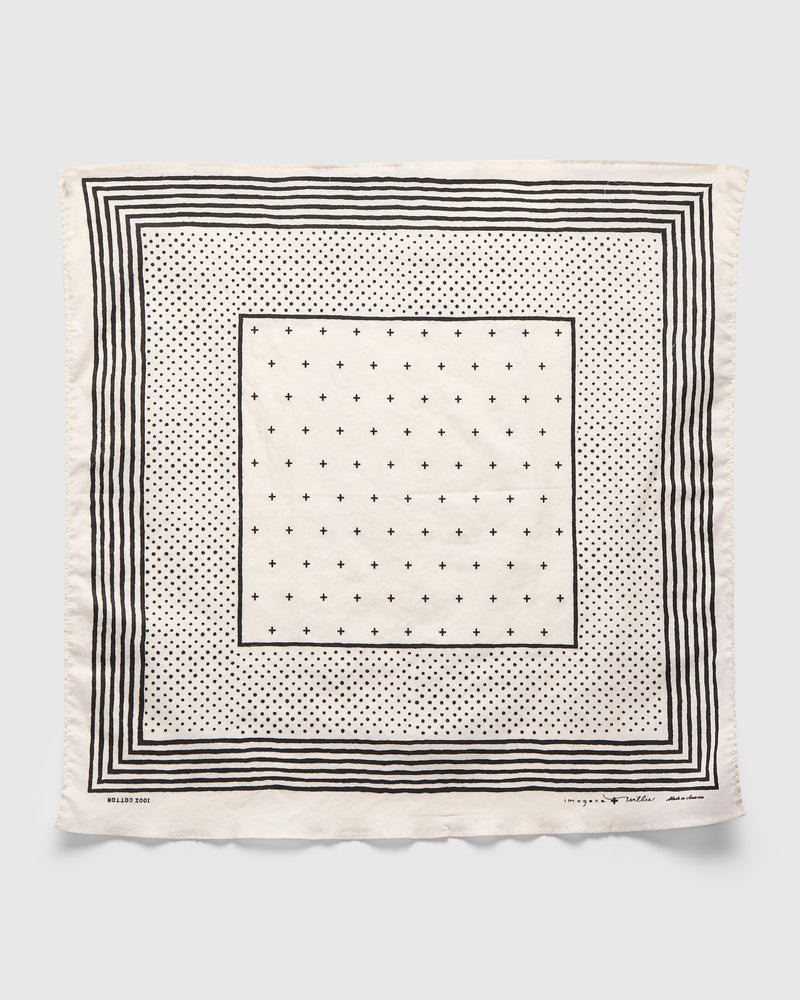 Vintage Bandana in White