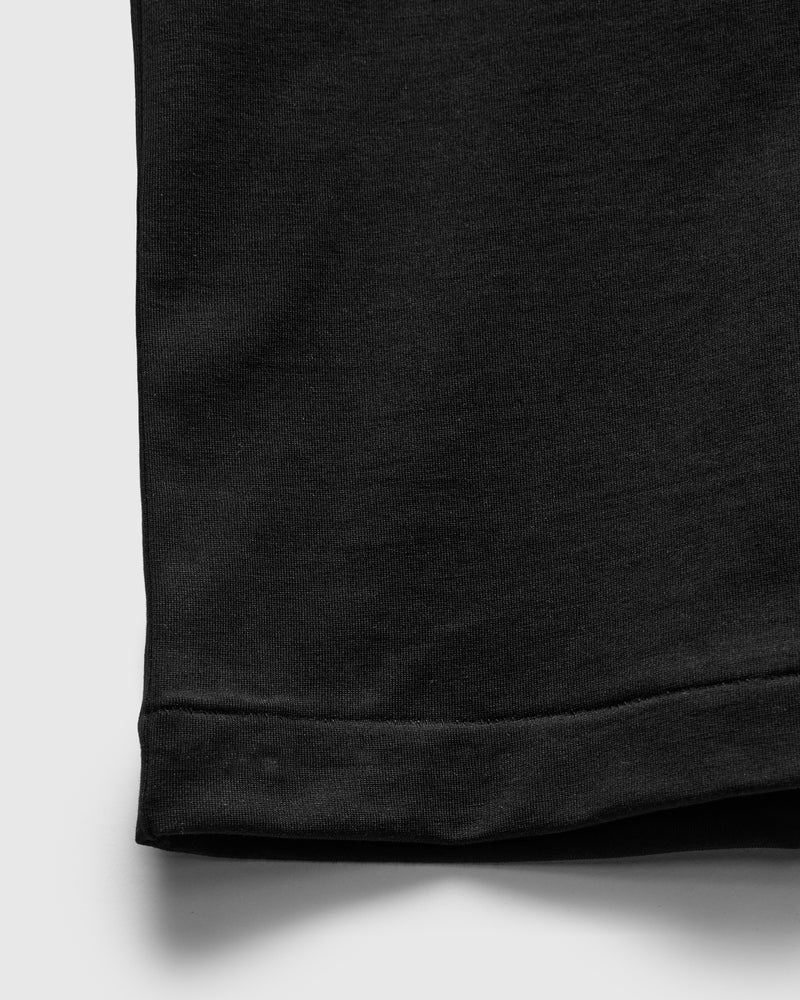 Suvin Cotton Suede Tenjiku S/S Tee in Black