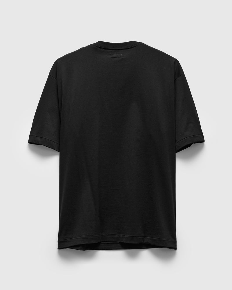 Suvin Cotton Suede Tenjiku S/S Tee in Black