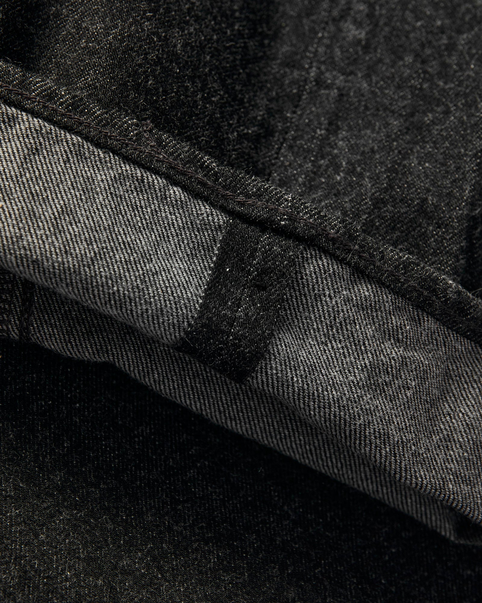 5P Zipper Front Denim Pants in Black One Wash – Blue Owl Workshop