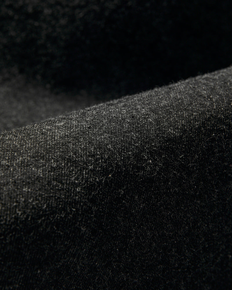 5P Zipper Front Denim Pants in Black One Wash