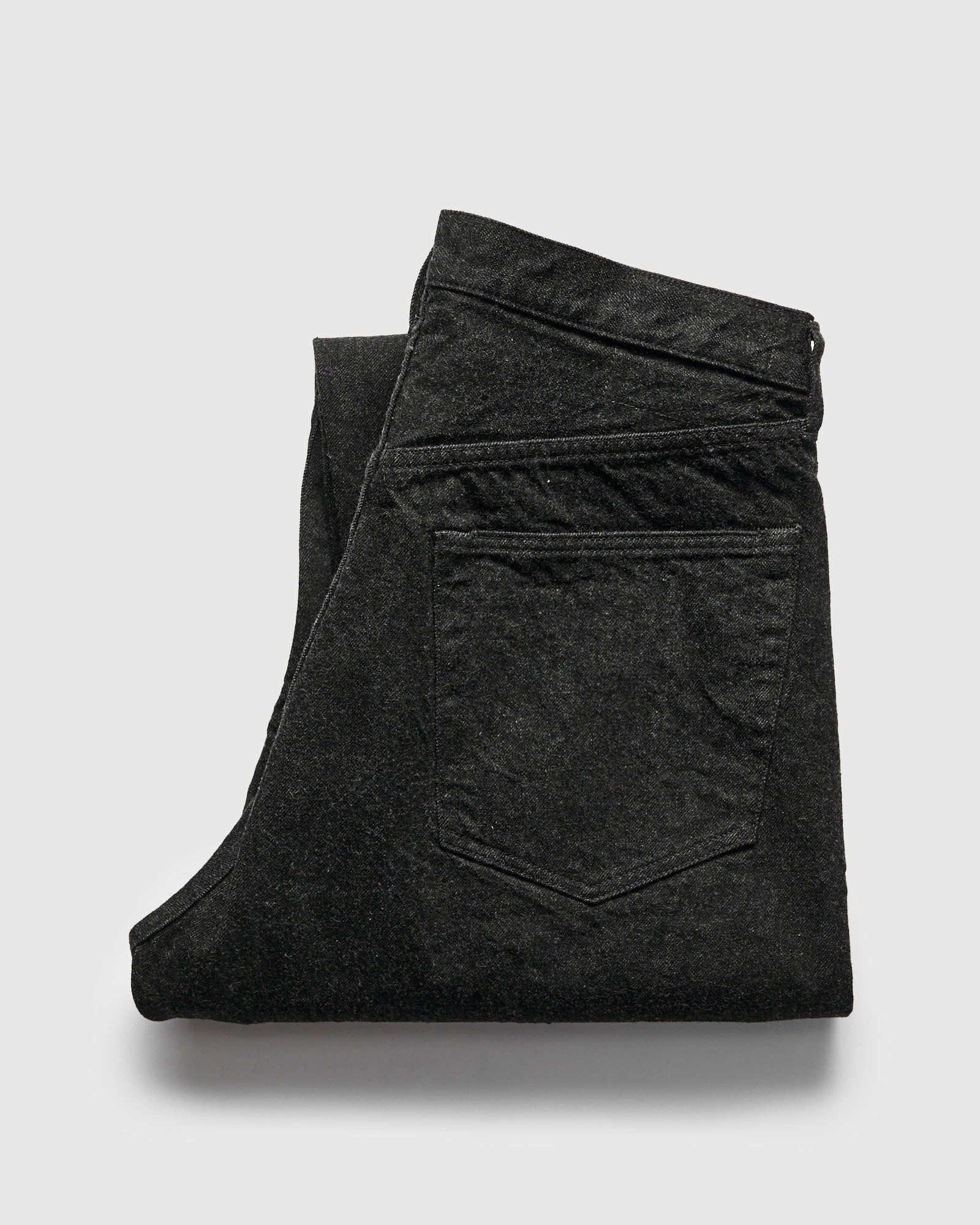 5P Zipper Front Denim Pants in Black One Wash – Blue Owl Workshop