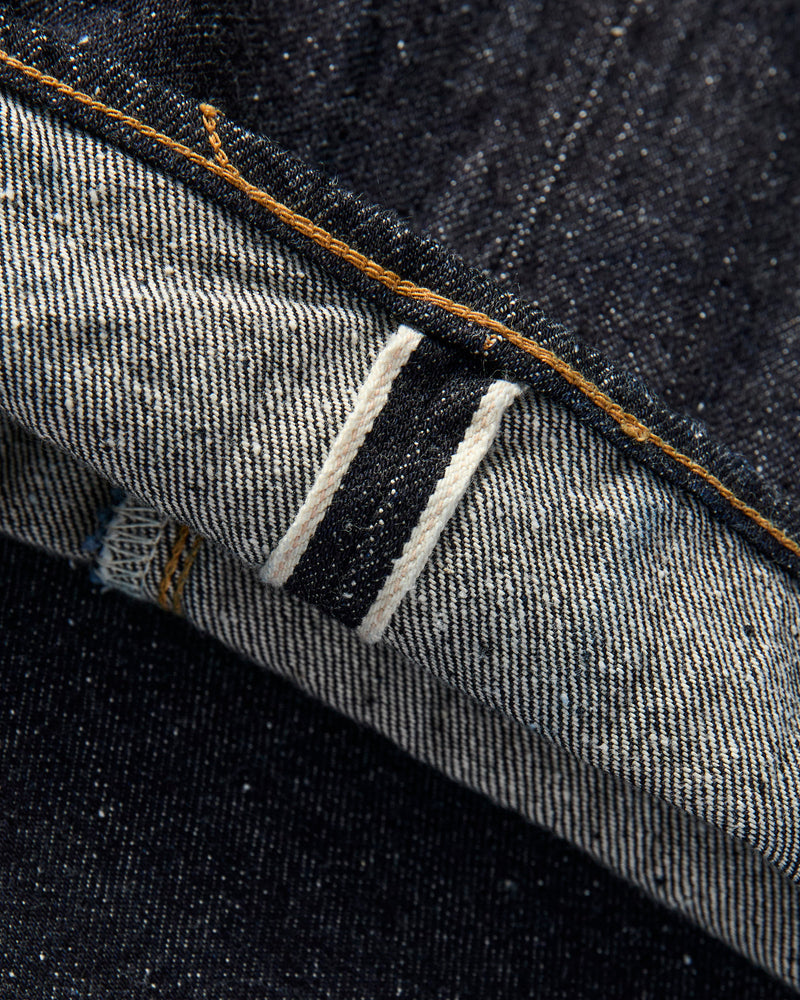 5P Zipper Front Denim Pants in Indigo One Wash