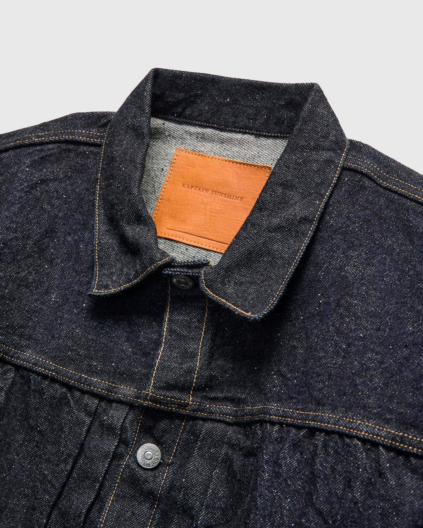 Denim Tracker 1P Jacket in Indigo – Blue Owl Workshop