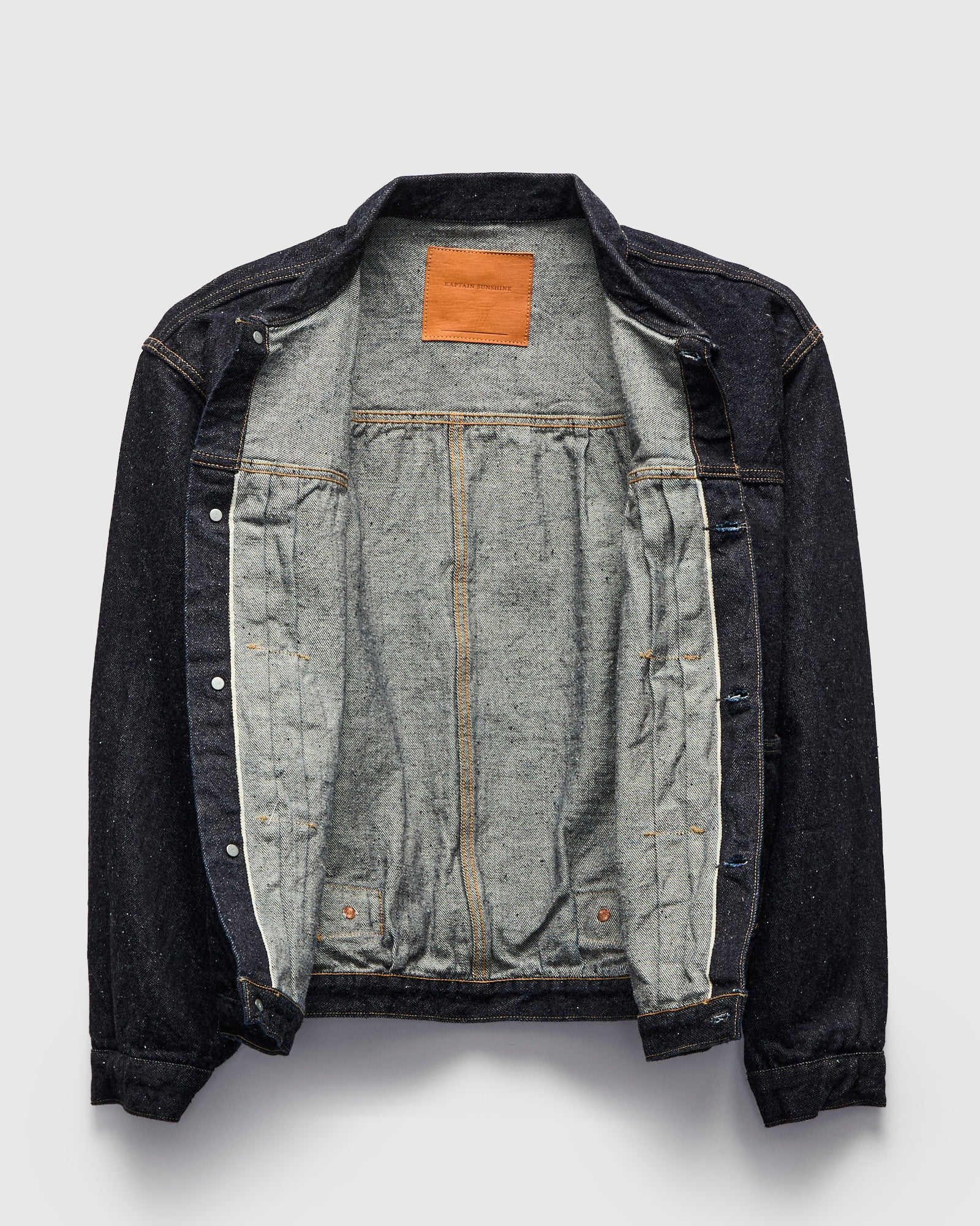 Denim Tracker 1P Jacket in Indigo – Blue Owl Workshop