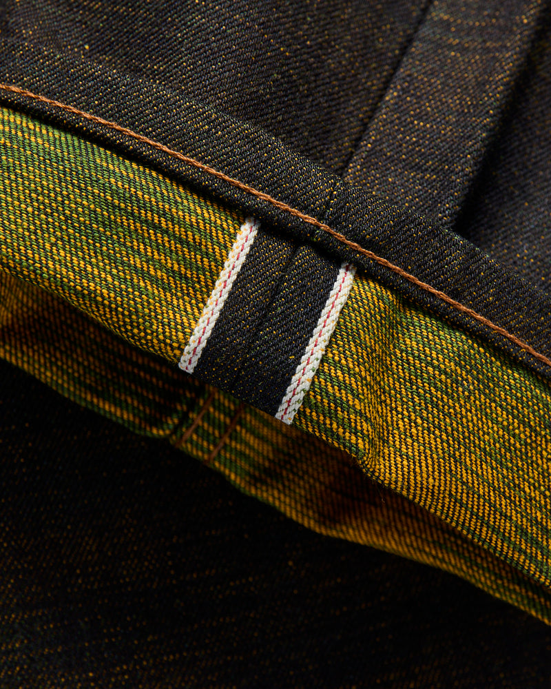 "Citrus Kasuri" 14oz Selvedge Denim - Weird Guy Fit