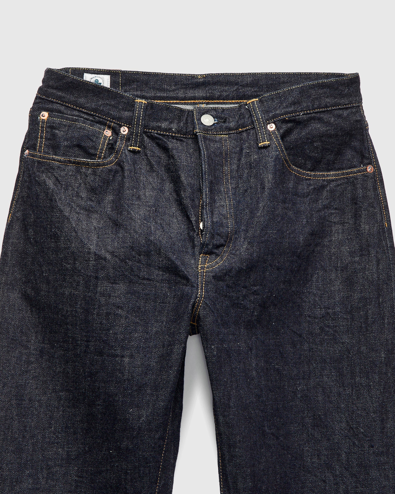 0615 13.5oz Selvedge Denim - Relax Fit – Blue Owl Workshop