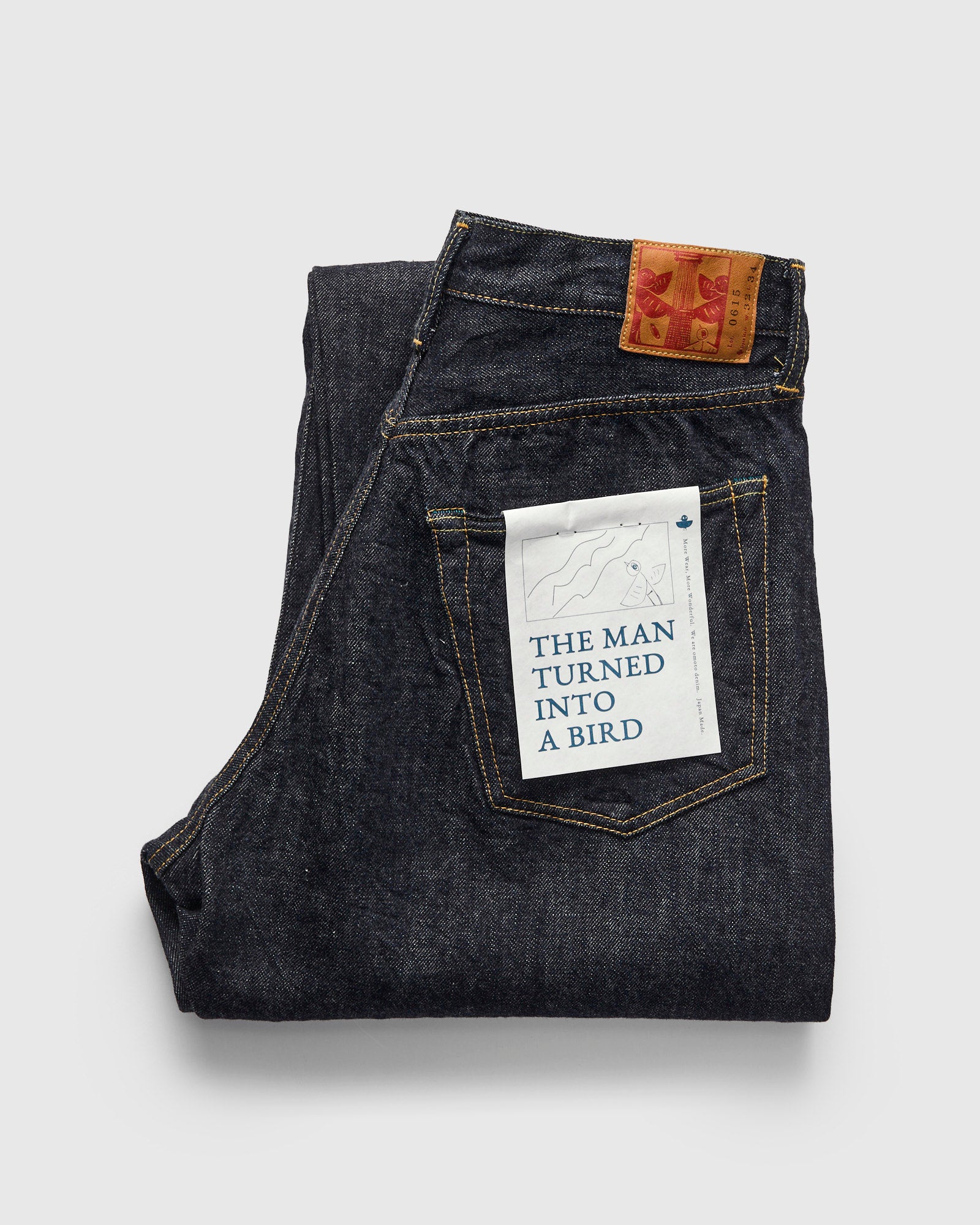 0615 13.5oz Selvedge Denim - Relax Fit – Blue Owl Workshop