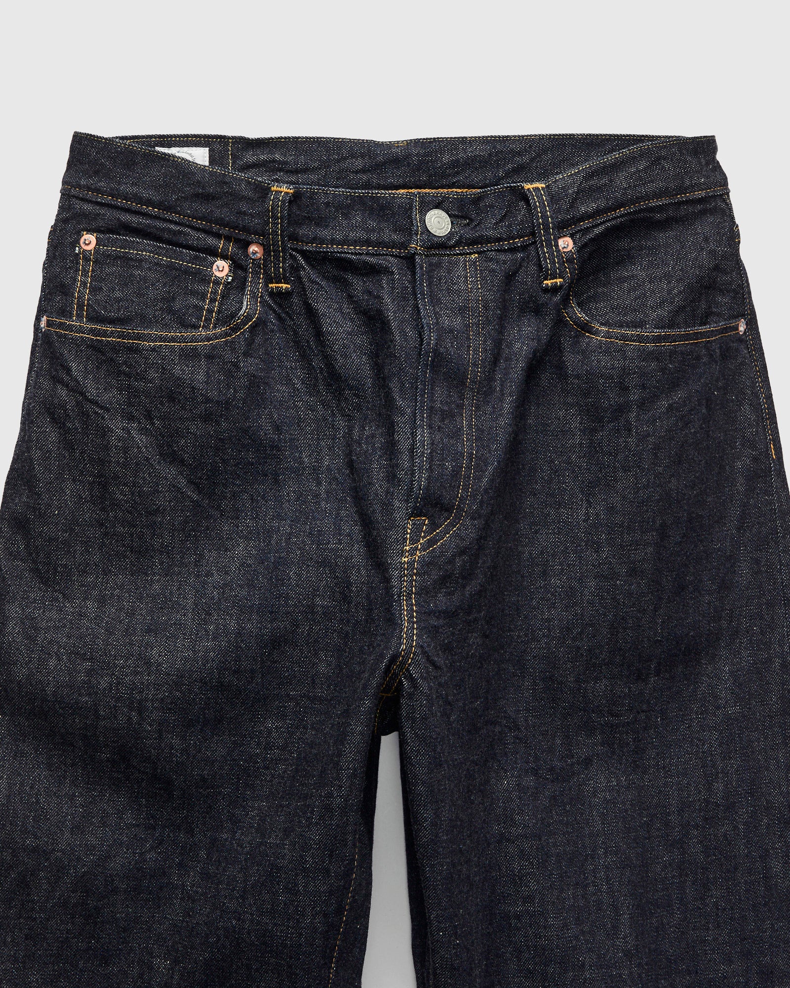 0815 13.5oz Selvedge Denim - Loose Fit – Blue Owl Workshop