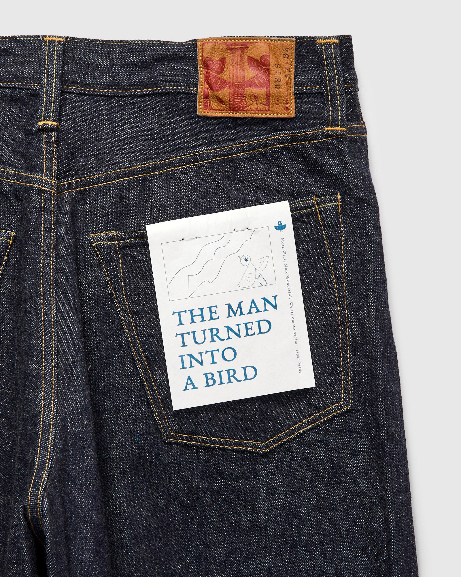 0815 13.5oz Selvedge Denim - Loose Fit – Blue Owl Workshop