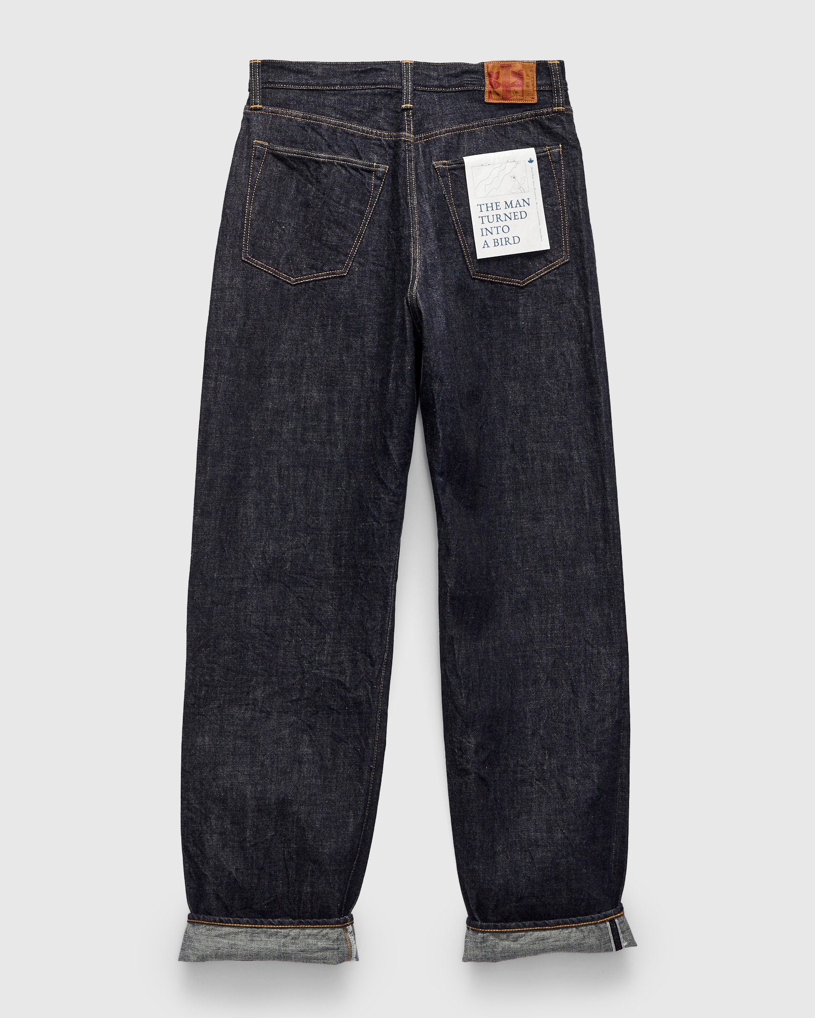 0815 13.5oz Selvedge Denim - Loose Fit – Blue Owl Workshop