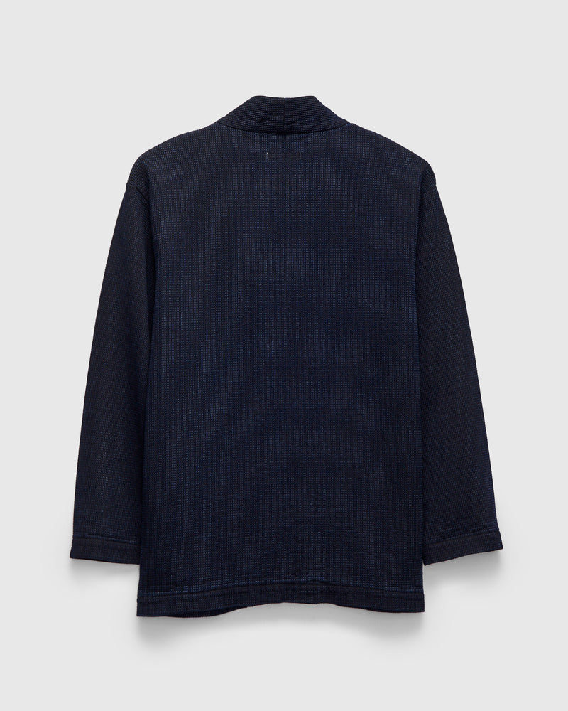 8820 "Cube Sashiko" 12oz Denim Happi in Indigo