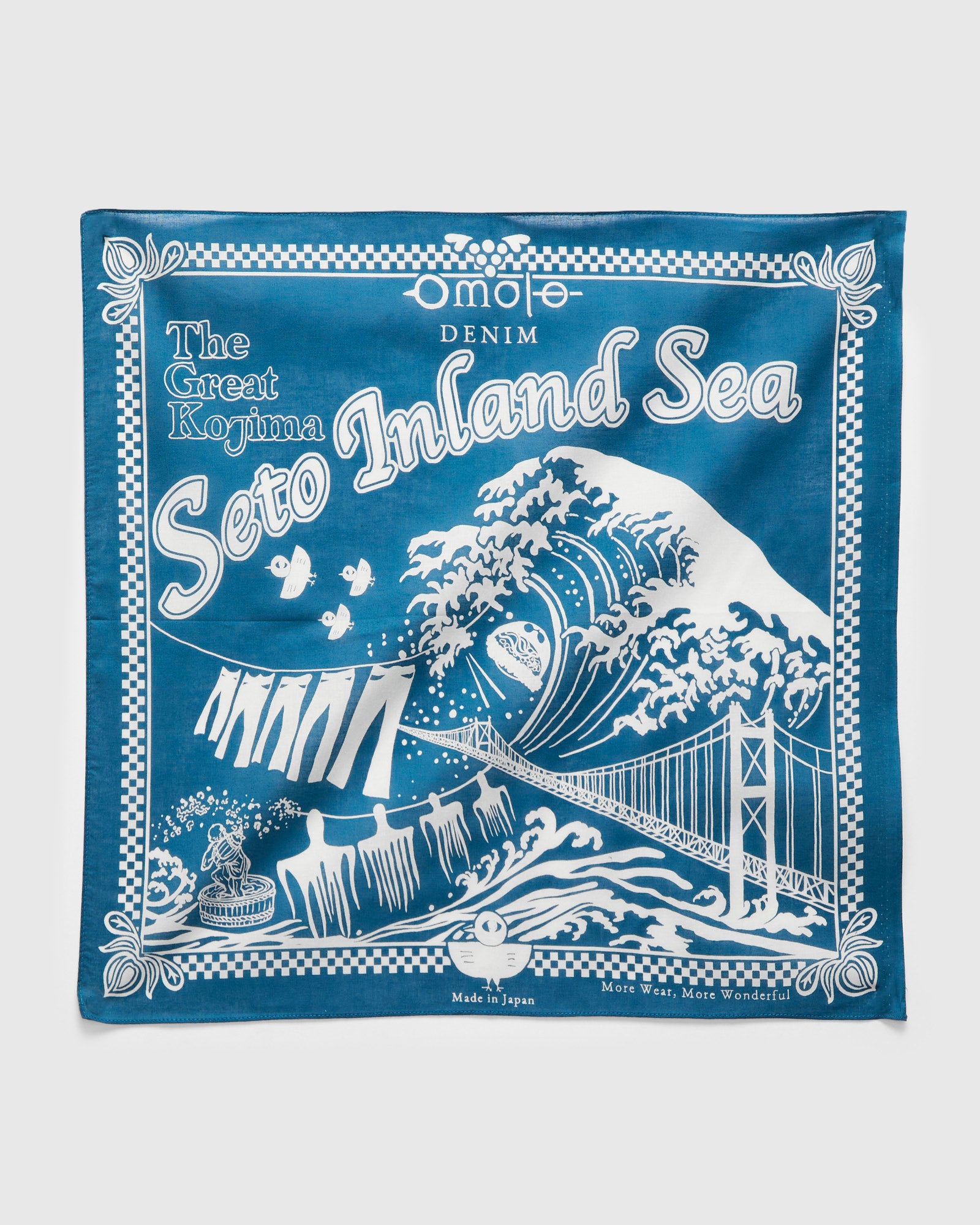 Reveal Kojima Bandana in Blue – Blue Owl Workshop