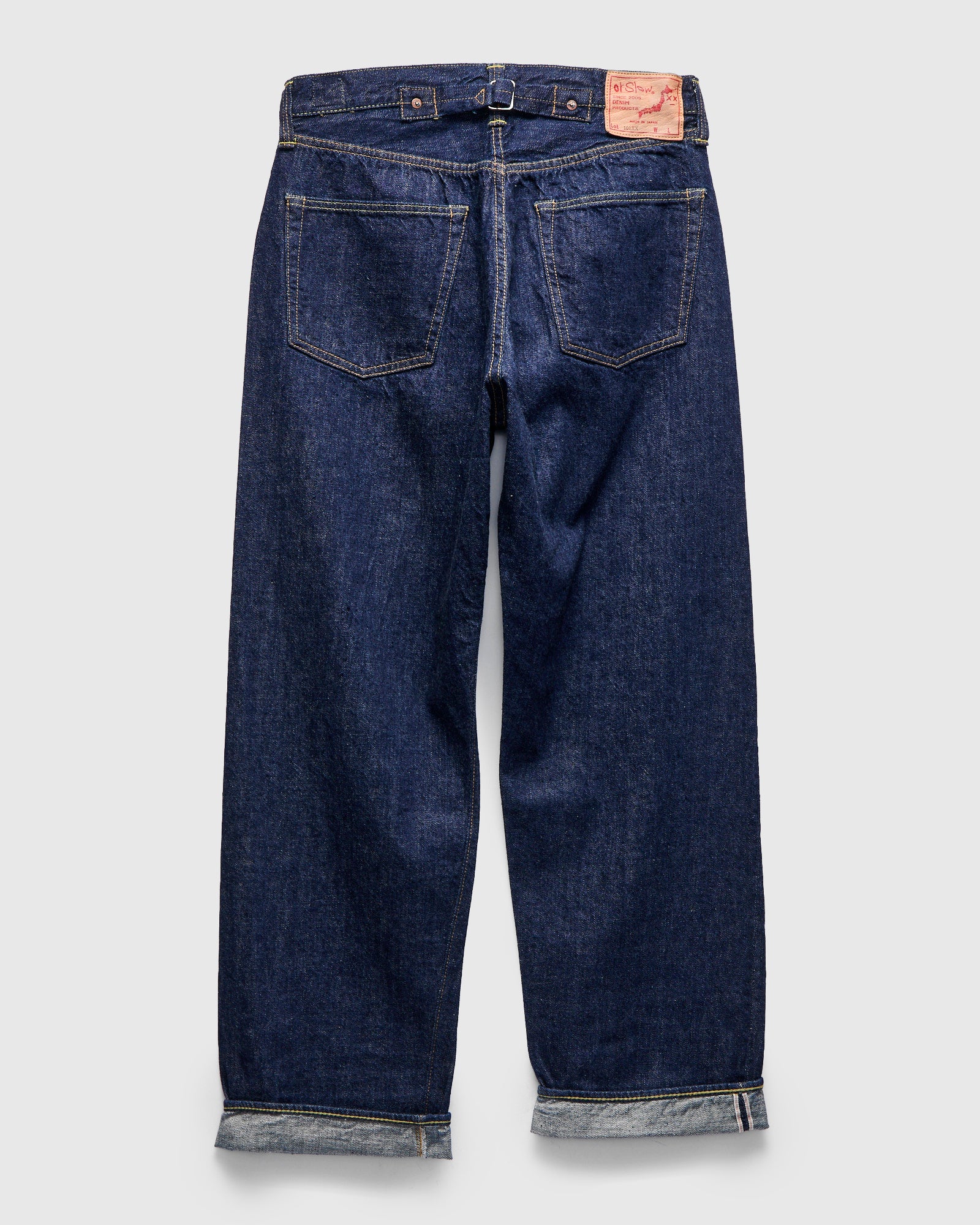 101XX 12oz Selvedge Denim - Grand Dad Straight Fit – Blue Owl Workshop