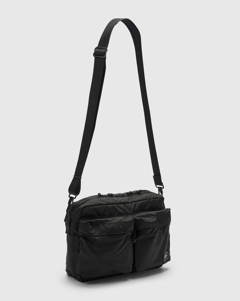 5457 "Force" Shoulder Bag in Black