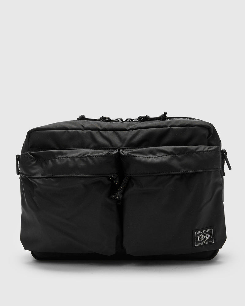 5457 "Force" Shoulder Bag in Black