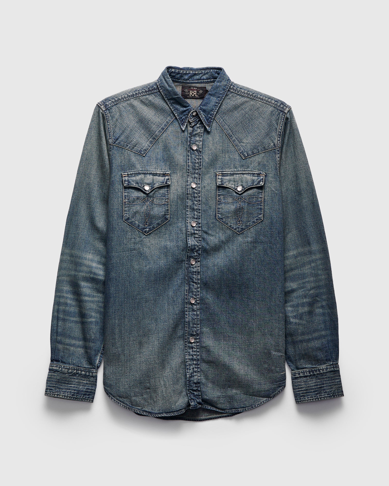 Buffalo Western Workshirt in Dark Wash – Blue Owl Workshop