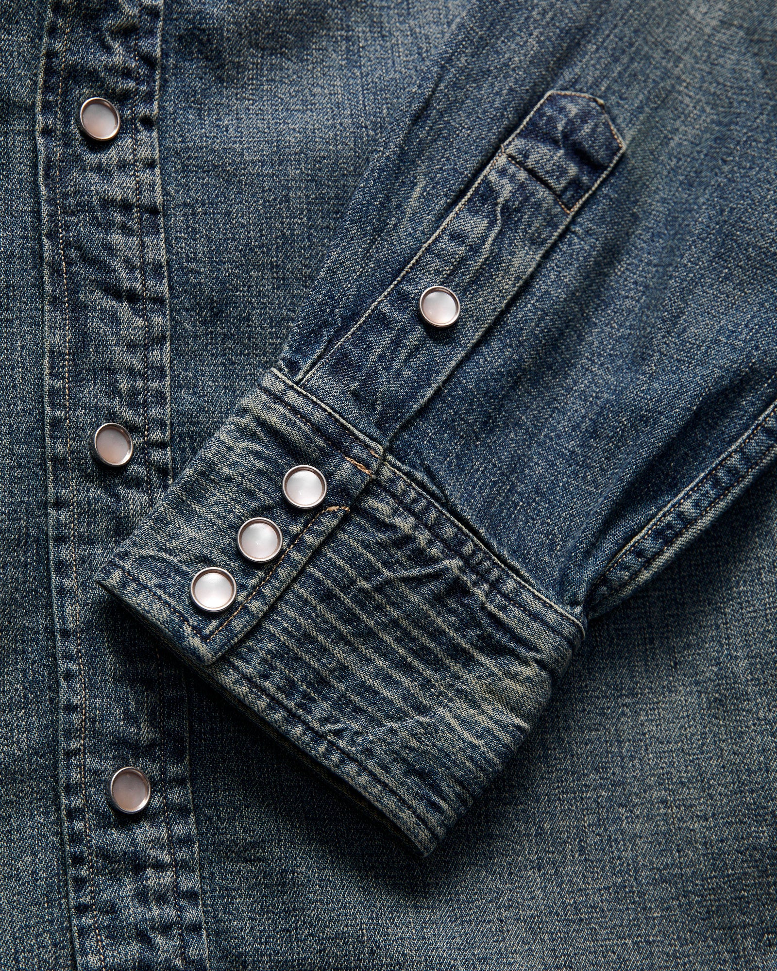 Buffalo Western Workshirt in Dark Wash – Blue Owl Workshop