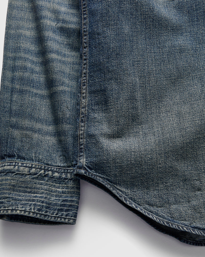 Buffalo Western Workshirt in Dark Wash