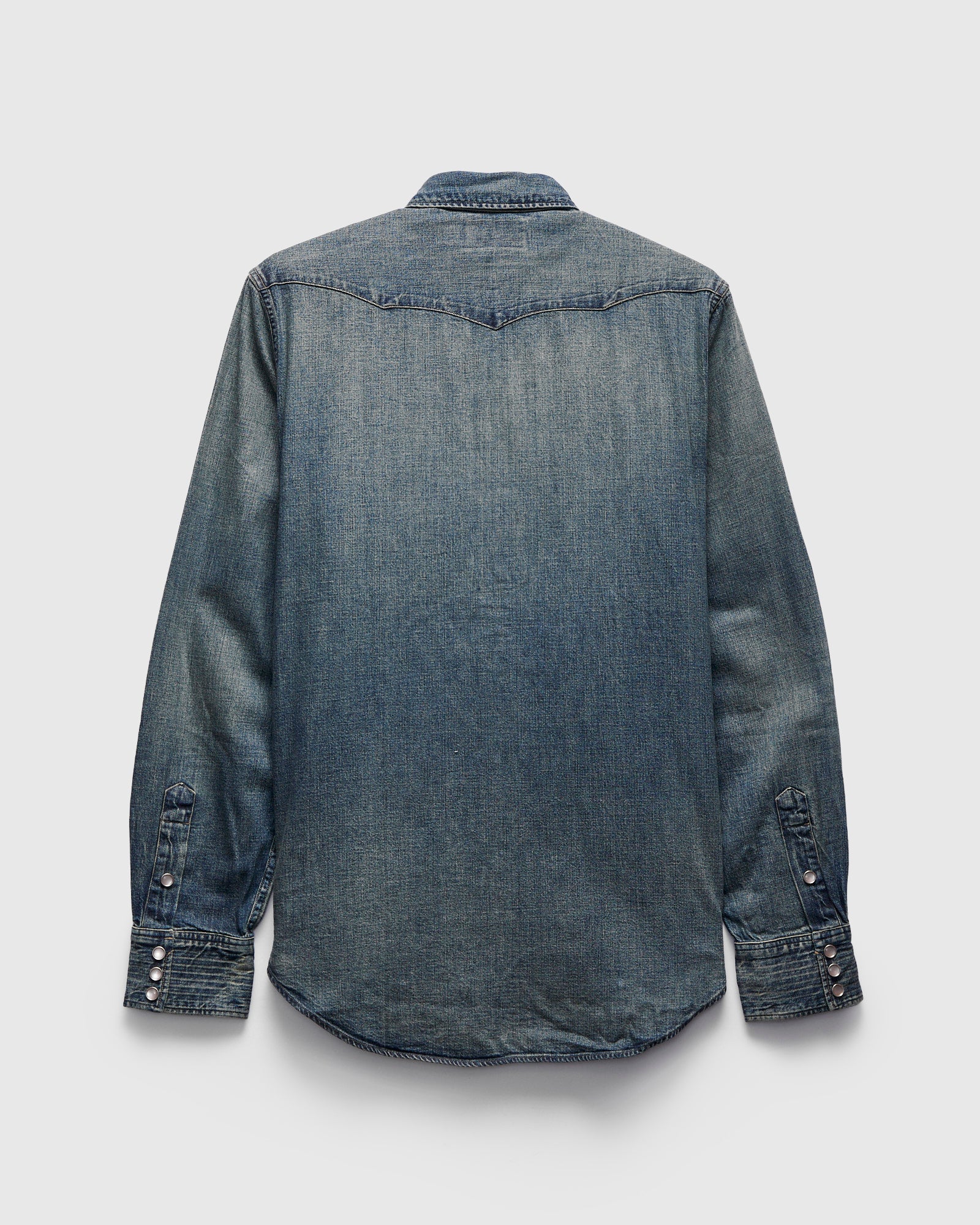 Buffalo Western Workshirt in Dark Wash – Blue Owl Workshop