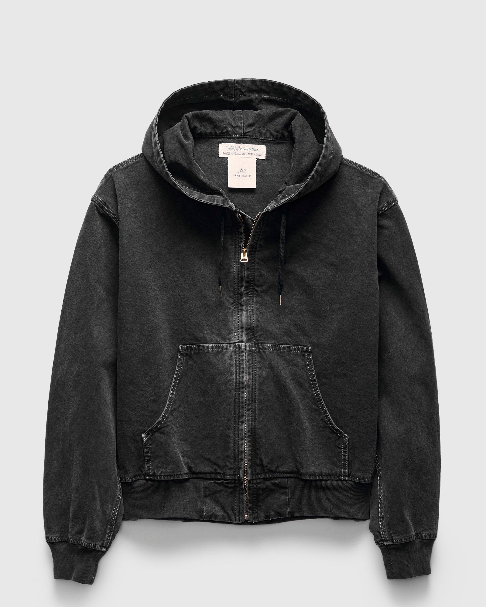 【REMI RELIEF】 SUEDE LIKE STADIUM JAMPER REMI RELIEF (Remi Relief Official Website) Official Online Store
