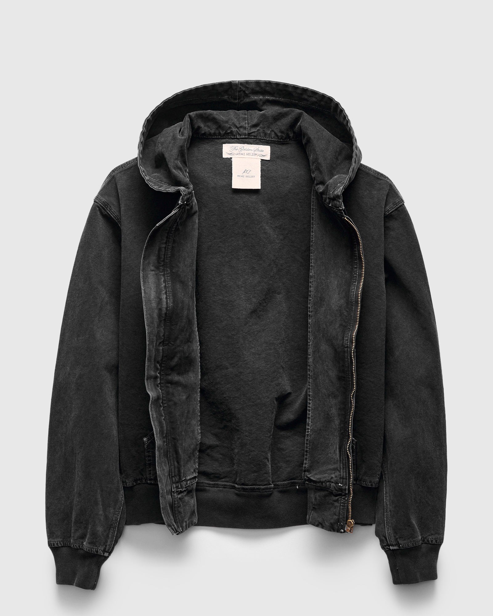 【REMI RELIEF】 SUEDE LIKE STADIUM JAMPER Remi Relief – tagged 