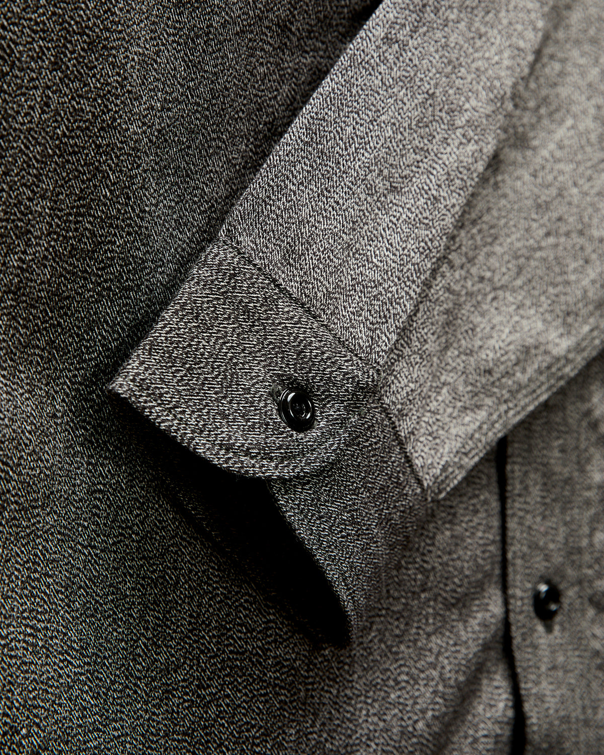 Humock 8HU Mock-Twist Chambray Work Shirt in Black – Blue Owl Workshop