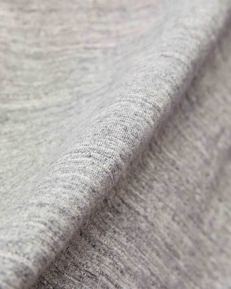 Athletic Loopwheel T-Shirt in Heather Grey
