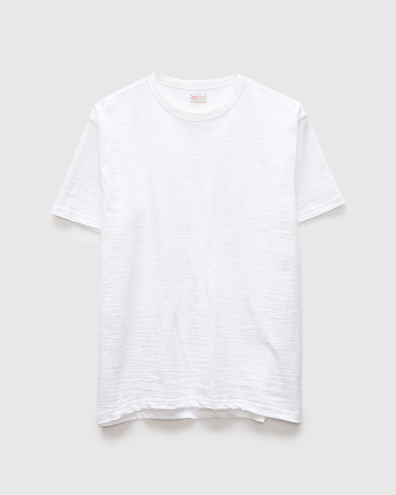 Athletic Loopwheel T-Shirt in White