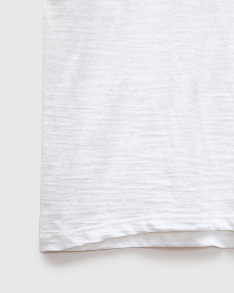 Athletic Loopwheel T-Shirt in White