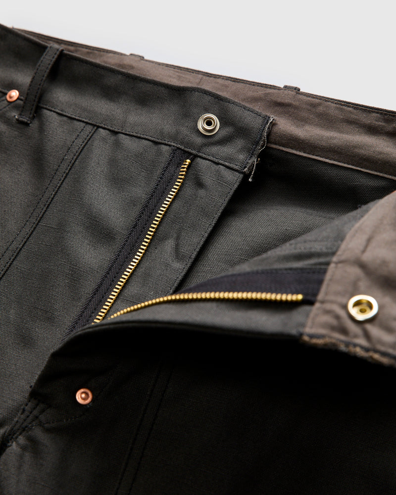 Double Knee Work Trousers in Charcoal