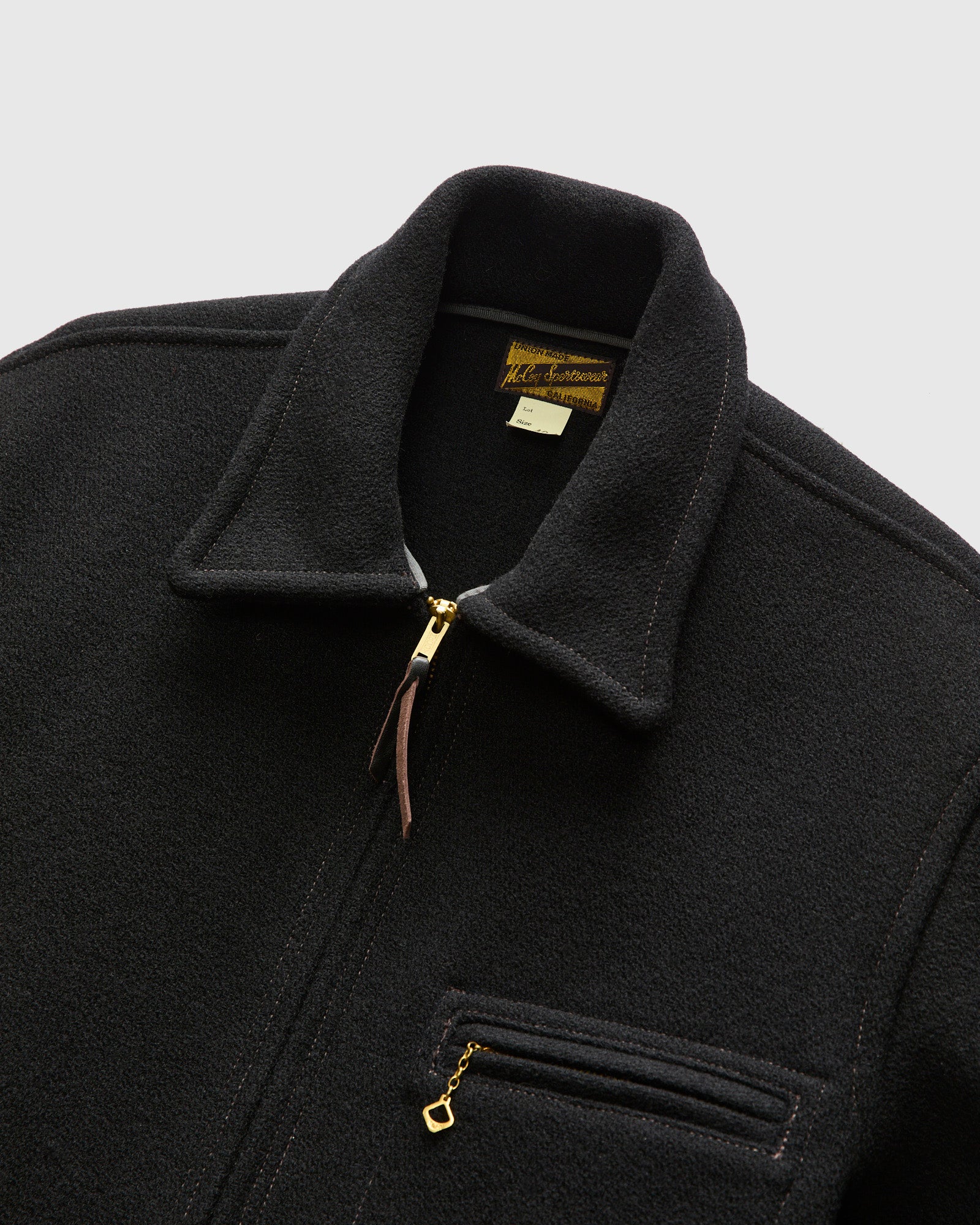 Wool Field Sports Jacket in Black – Blue Owl Workshop