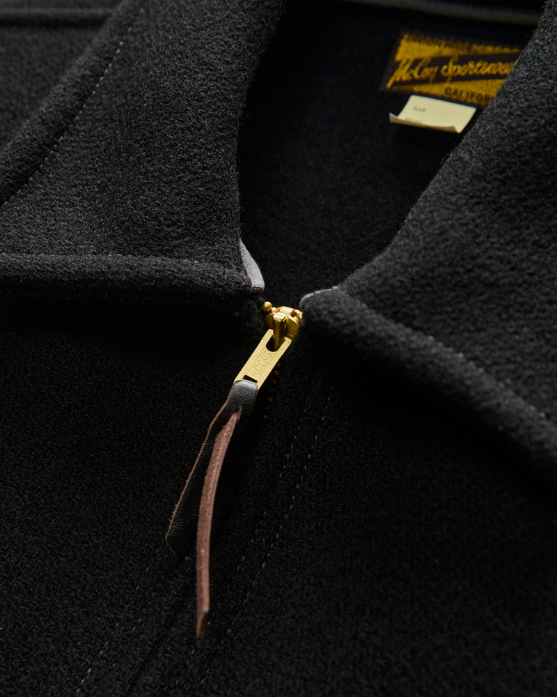 Wool Field Sports Jacket in Black