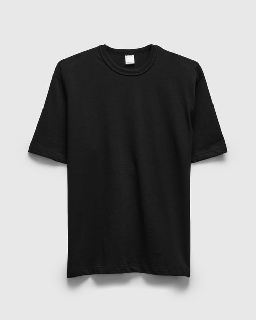 Heavyweight Boxy T-Shirt in Black