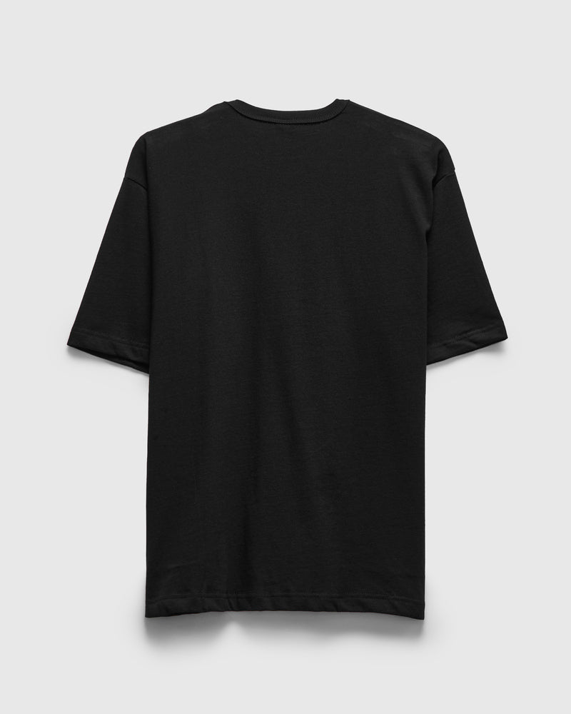 Heavyweight Boxy T-Shirt in Black